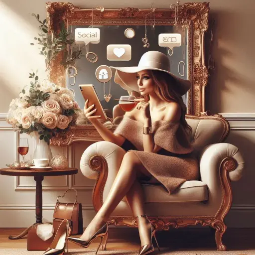 Social Glamour – Uma Presença Digital Luxuosa e Impactante